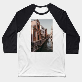 Buildings in Venice Canal and Architecture Photography Baseball T-Shirt